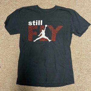 Mens Jordan still fly t shirt large
